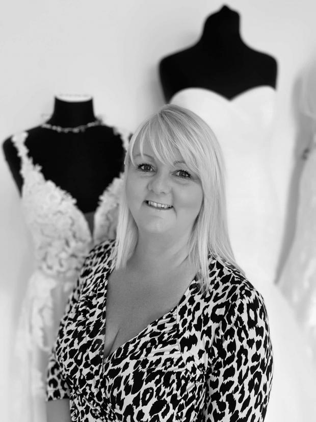 Sue Lovell at BOE Bridal